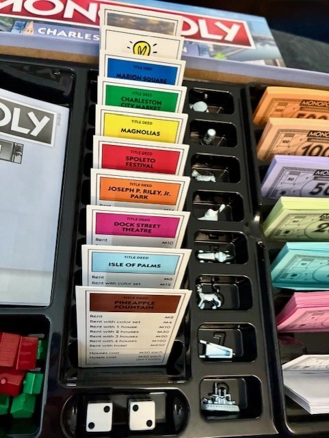 Charleston Edition Monopoly Board Game -NEW OPEN BOX Complete unsealed