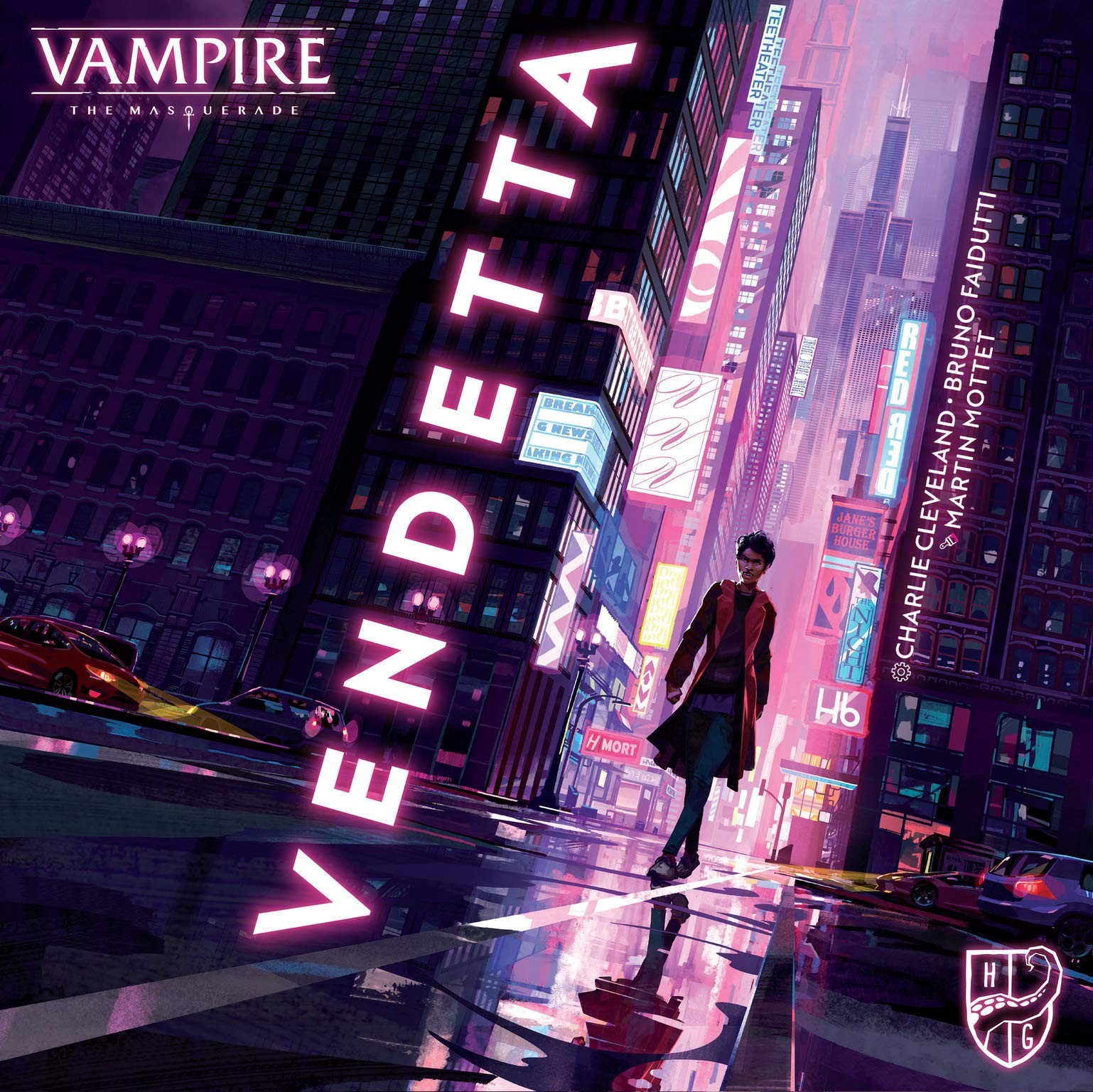 Horrible Games: Vampire The Masquerade – Vendetta, Strategy Board Game, Build…