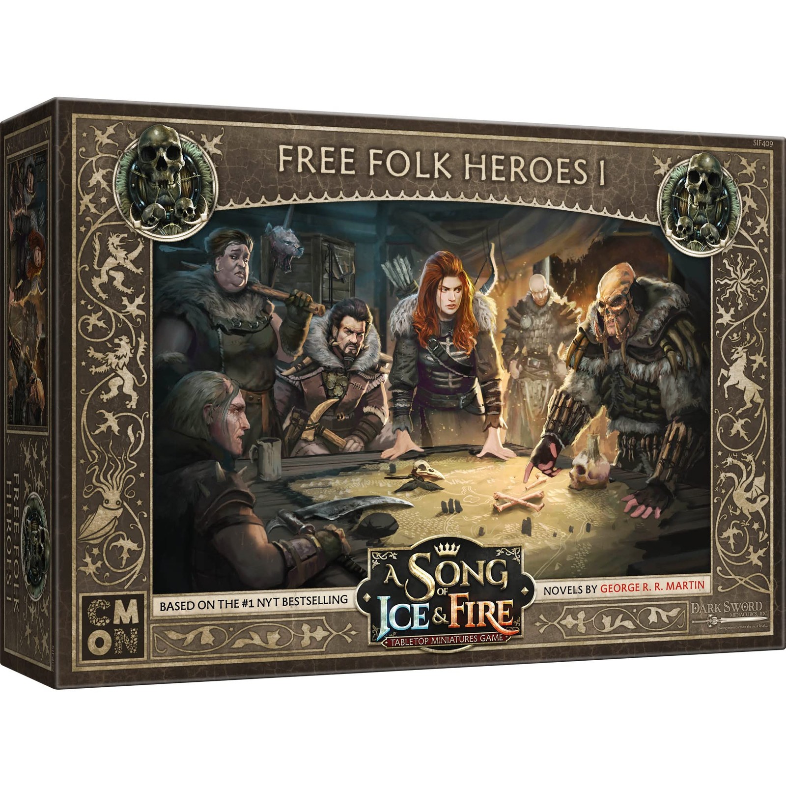 A Song of Ice and Fire Tabletop Miniatures Free Folk Heroes I Box Set – Unleash