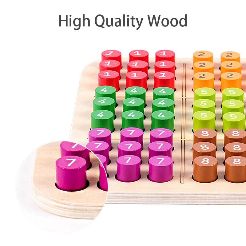 Kids Sudoku Games Chess Toys Cognitive Color Digital Board Party Games Education