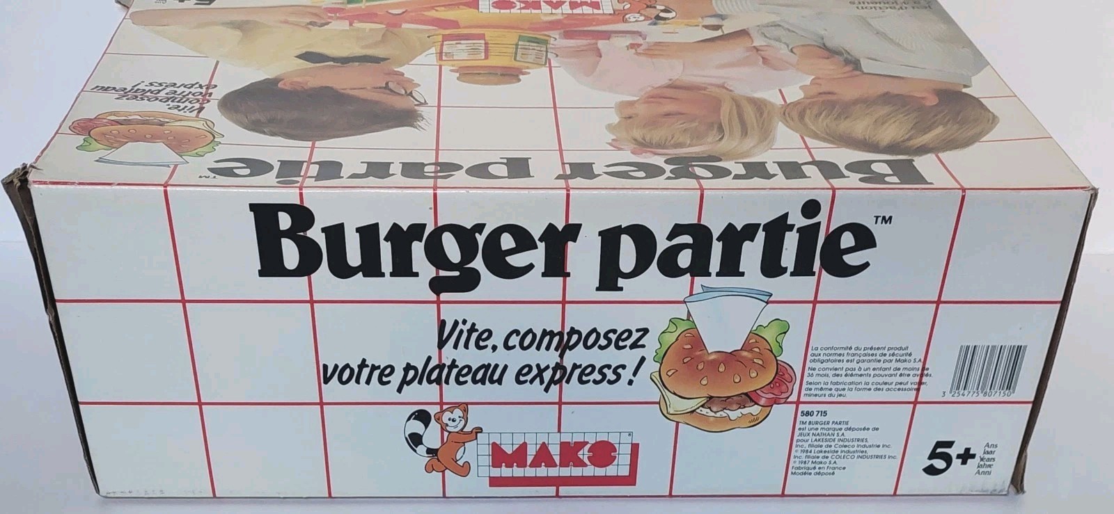 Burger Part 1987 Mako Build A Better Burger Lakeside Nathan French Version