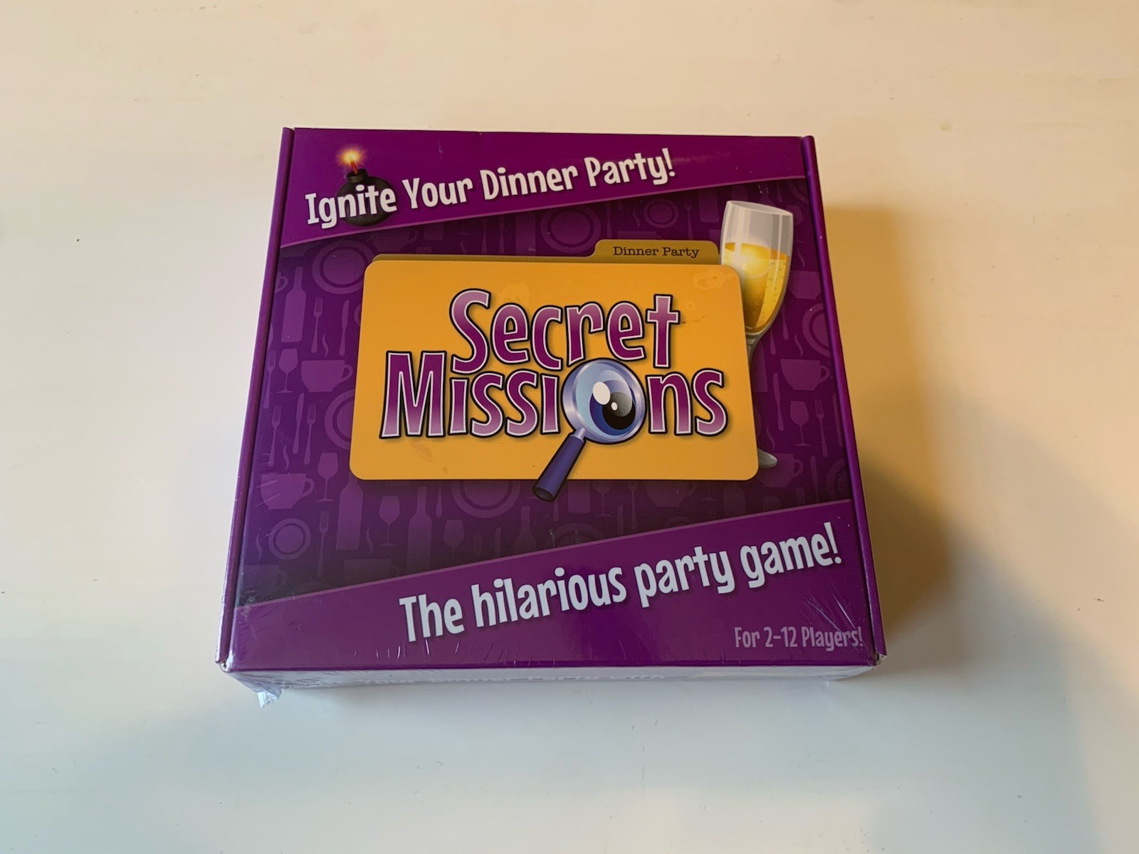 Secret Missions Ignite Your Dinner Party game 2-12 Players New SEALED