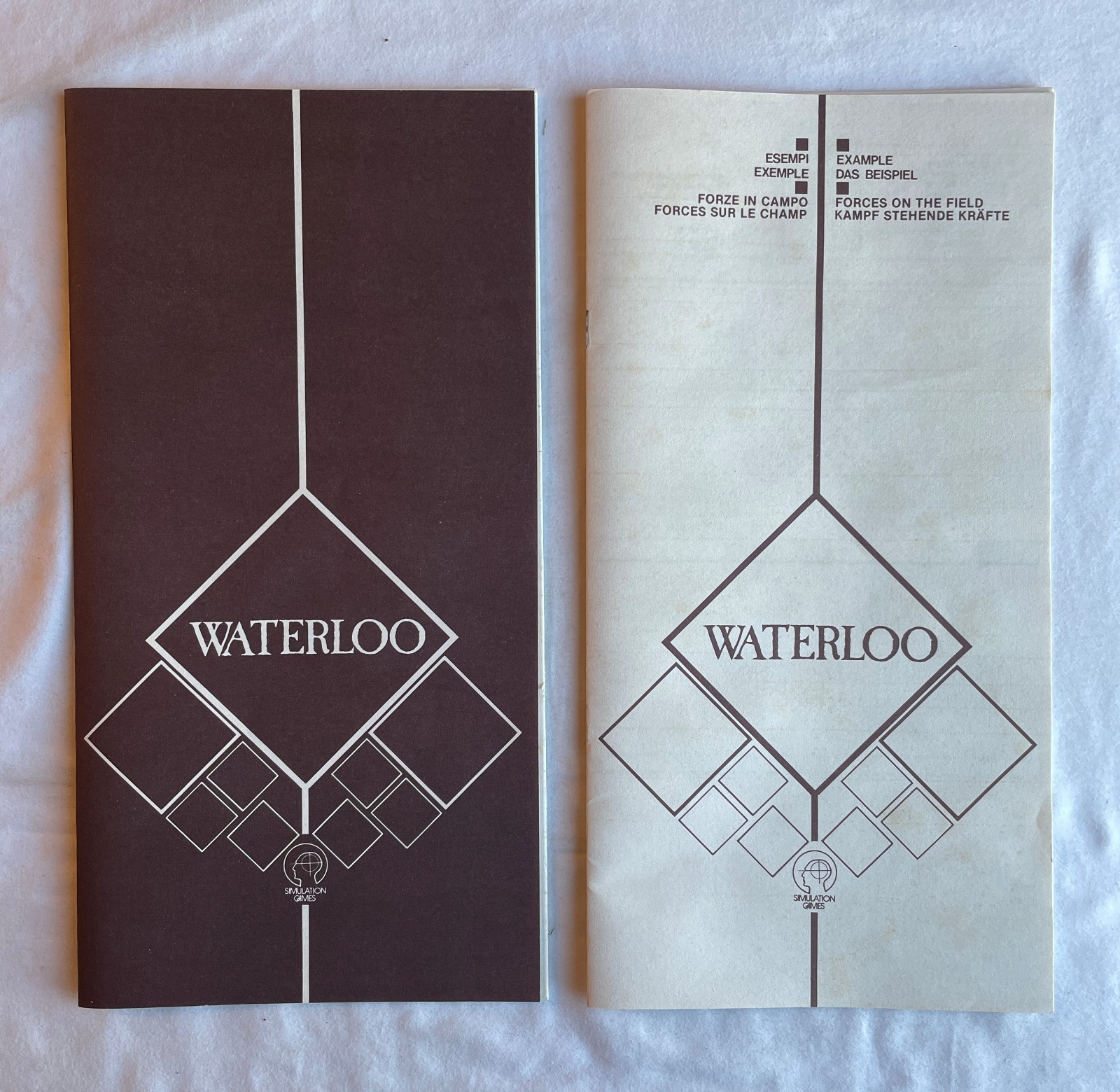 Waterloo The Last Great Battle International Team 1981 PUNCHED VG