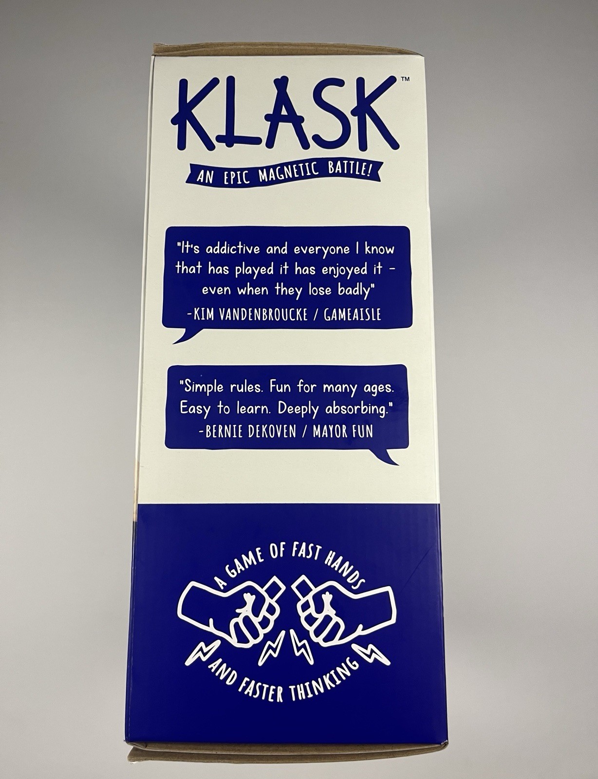 Klask Game An Epic Magnetic Battle Designed In Denmark Asmodee Brand New Sealed