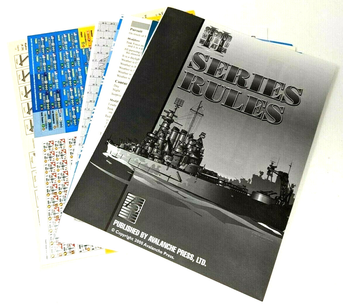 Avalanche Press BUNDLE Second World War At Sea: Eastern Fleet/Midway PLEASE READ