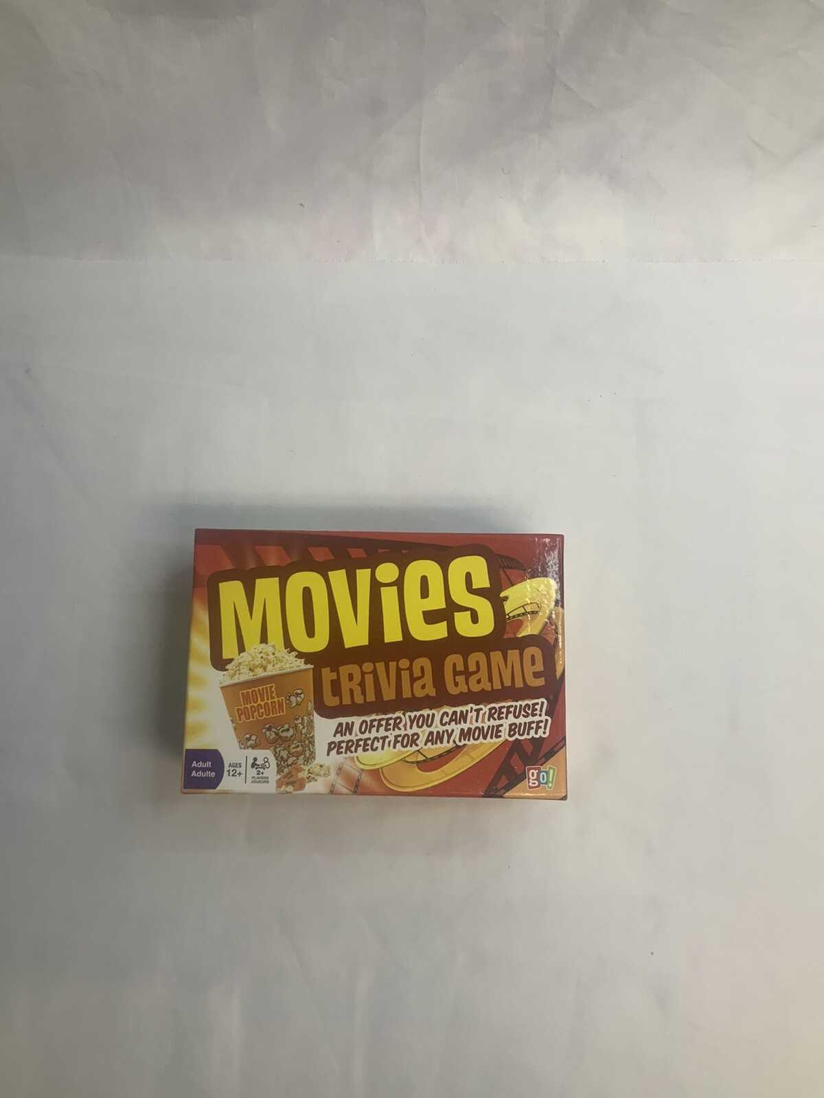 Outset Media Boardgame Movies Trivia Game Box NM