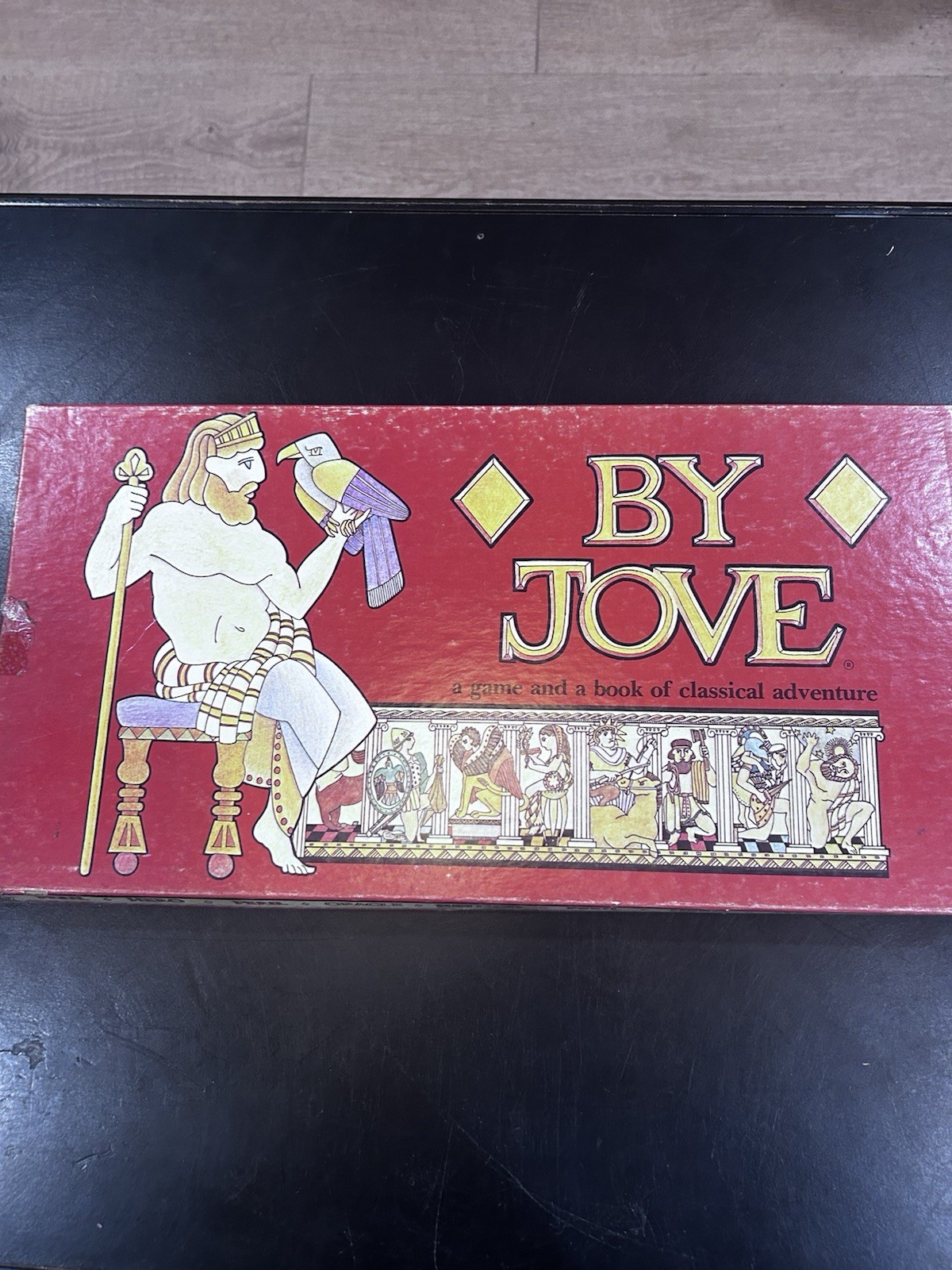 By Jove Vintage Board Game by Aristoplay Almost Complete, Box Has Issues