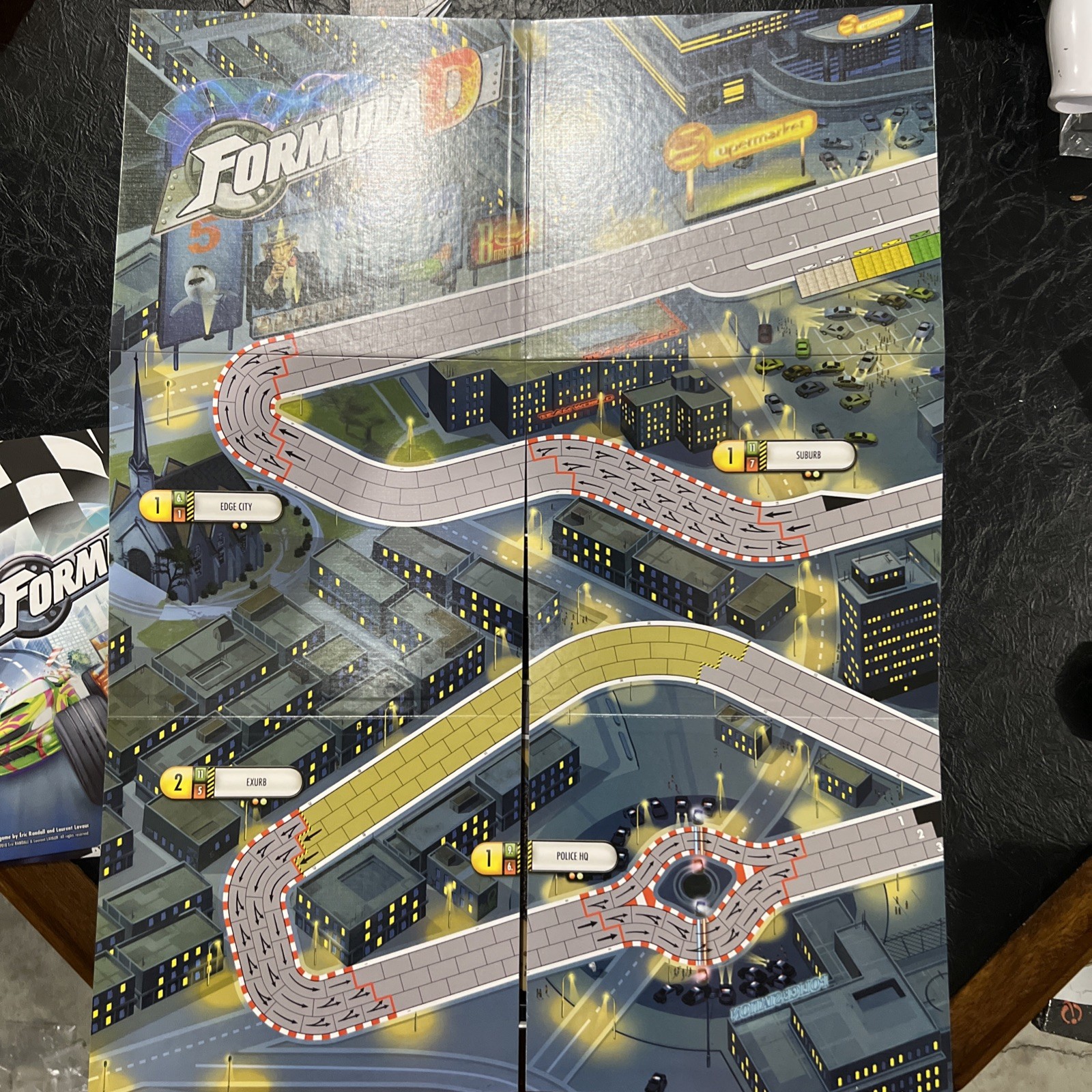 Formula D Board Game (Complete) asmodee Racing Game for 2-10 Players