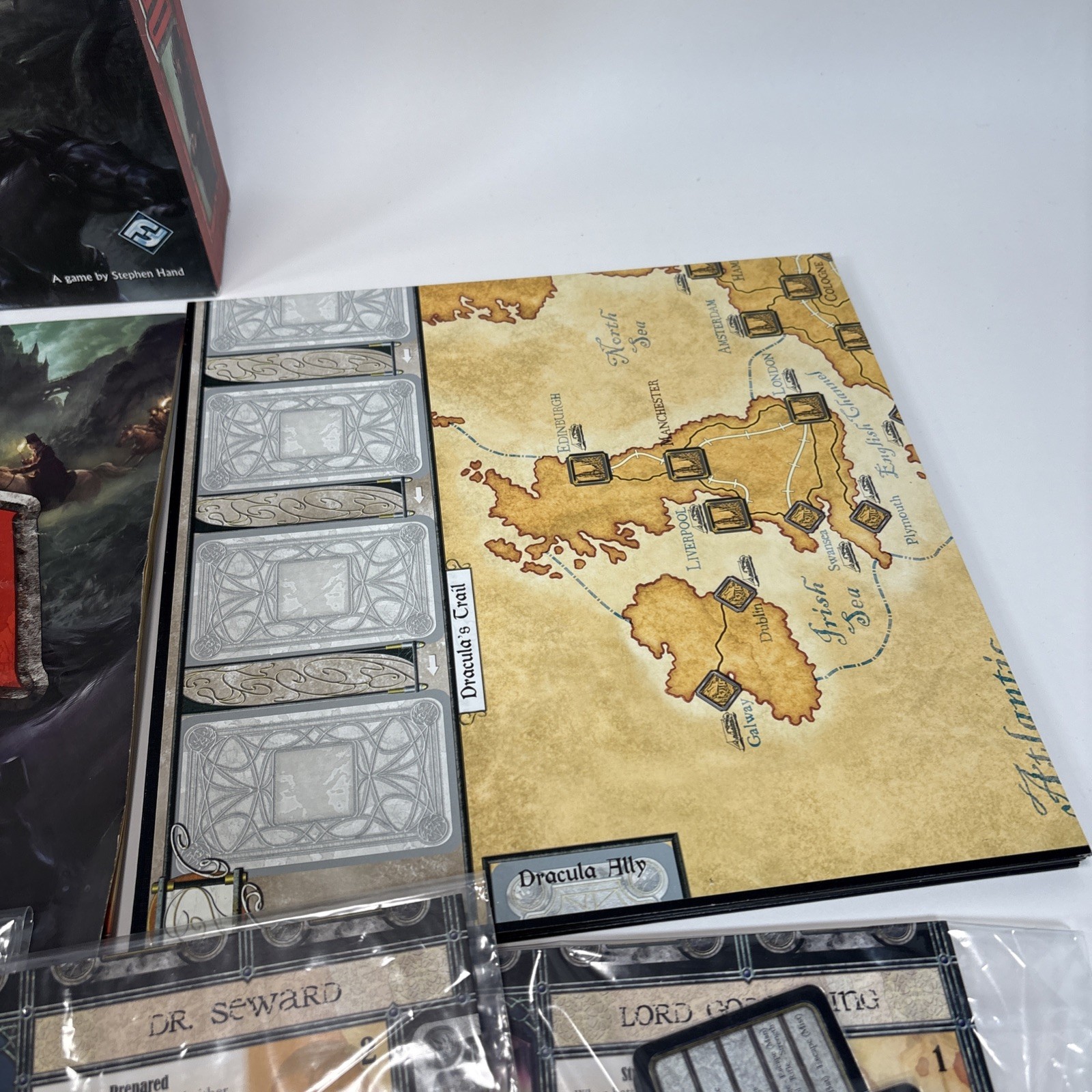 Fury of Dracula 2010 Fantasy Flight Games Gothic Horror Board Game