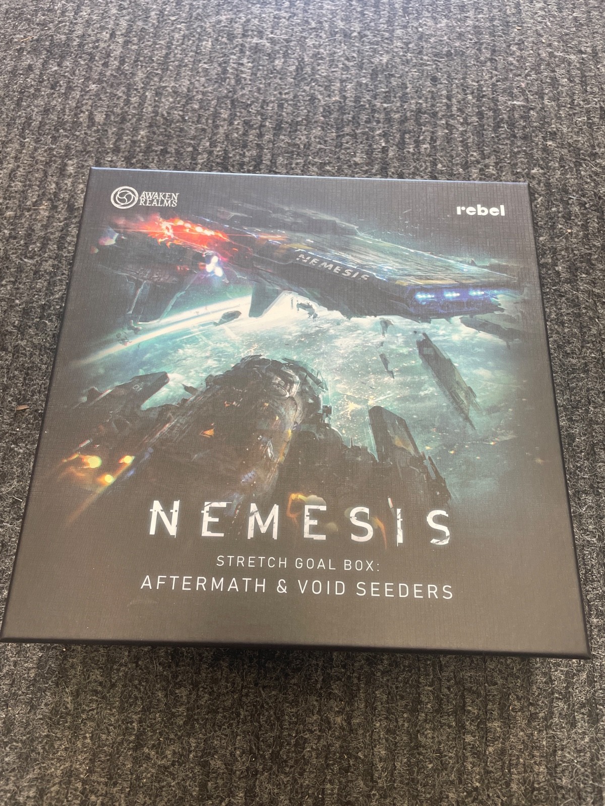 AFTERMATH & VOID SEEDERS NEMESIS STRETCH GOAL BOX AWAKEN REALMS BOARD GAME
