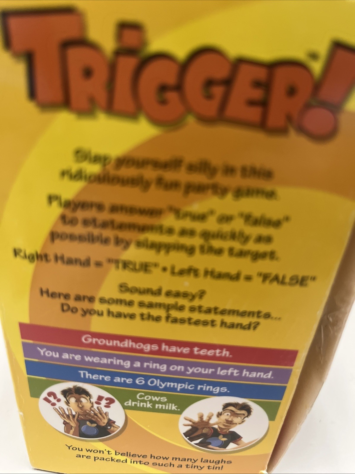 TRIGGER Family Friendly Fun Party Game in Collectible Tin Container 010