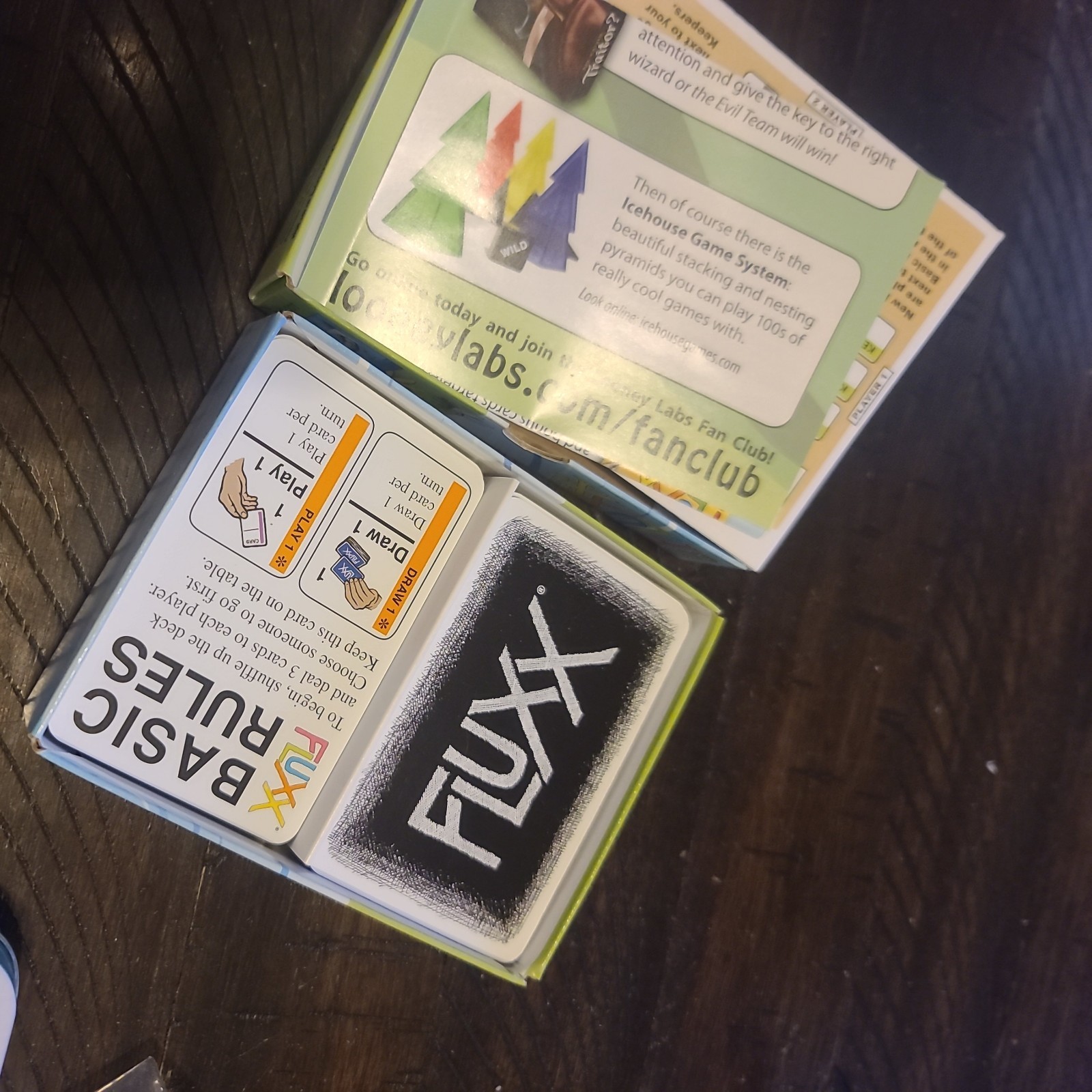 Eco Fluxx v2.0 card game, nature game with ever changing rules 2005-2010