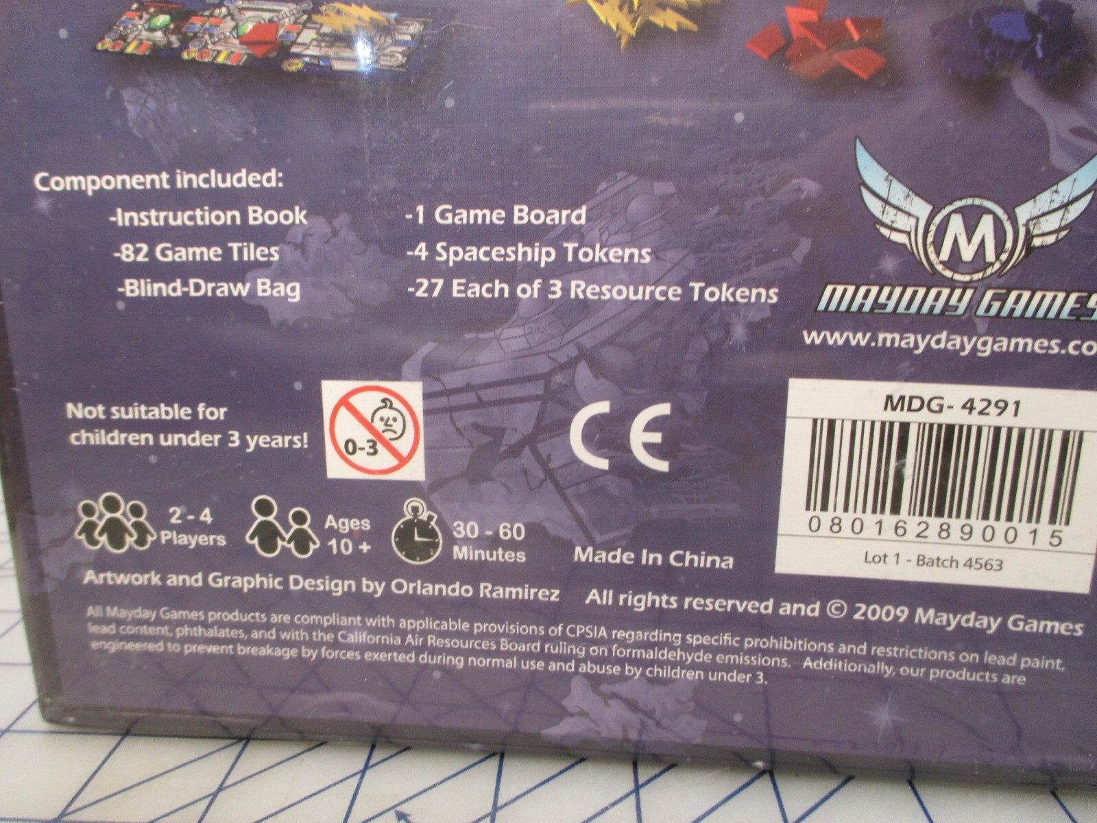 Space Junkyard Boardgame by Mayday Games NEW