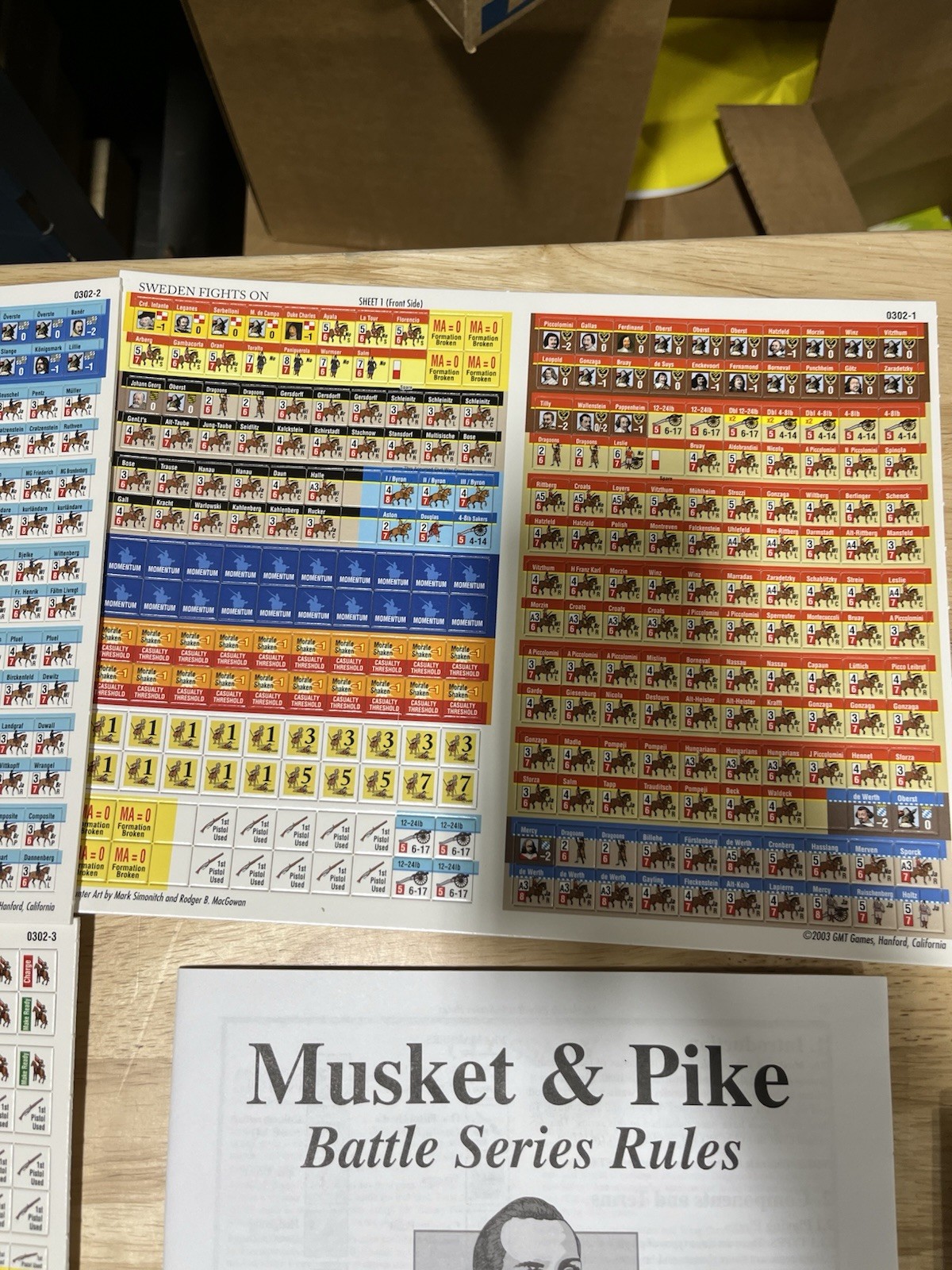 Sweden Fights On. GMT Games. open box /complete.
