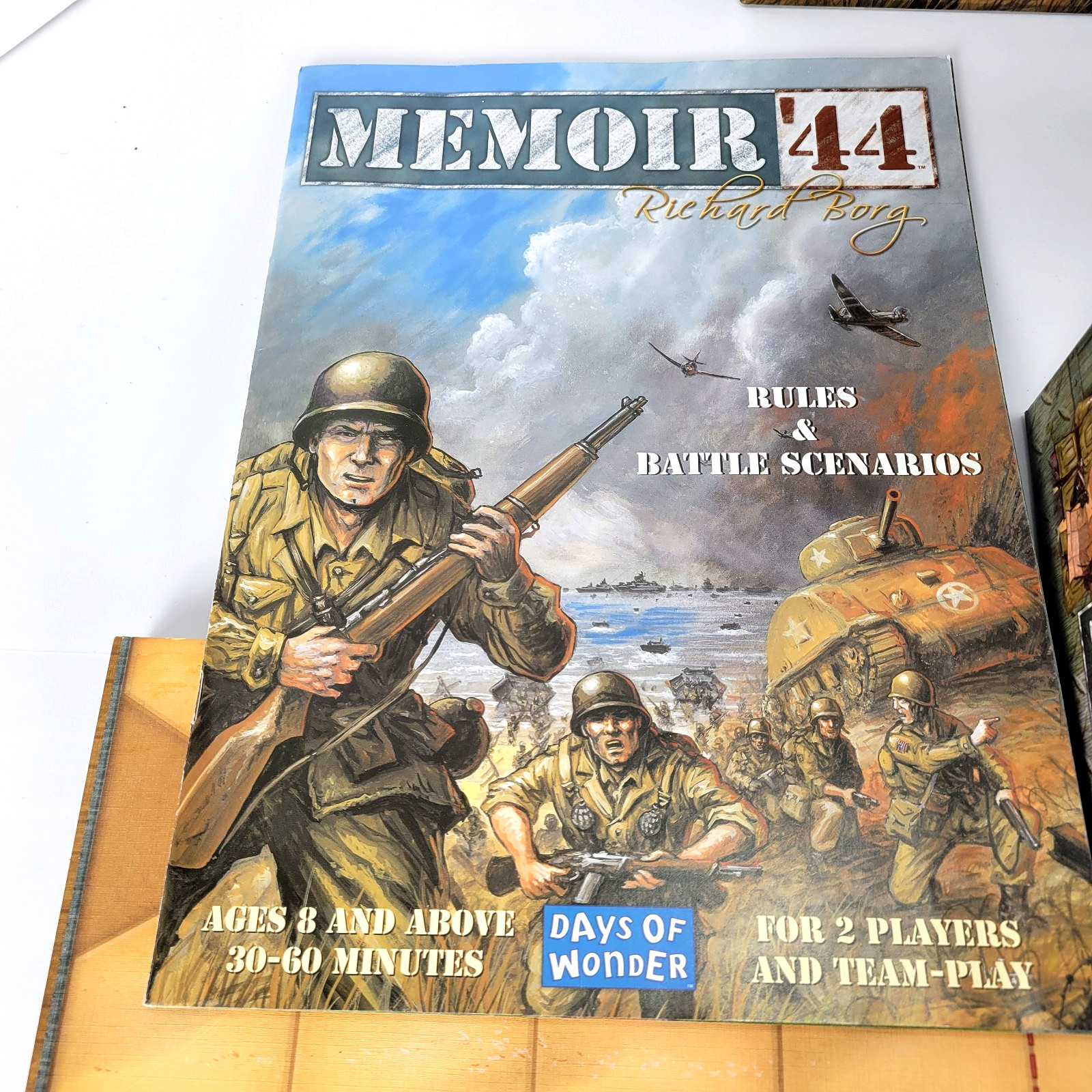 Memoir ’44 Days of Wonder Board Game Richard Borg Military Historical Complete