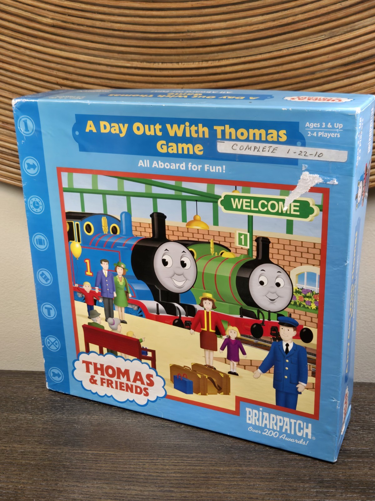 Thomas & Friends Tank Engine A DAY OUT WITH THOMAS Board Game Briarpatch 2005