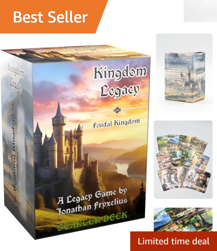 Kingdom Legacy: Engage in a Unique Solo Narrative Adventure with Card Mechanics