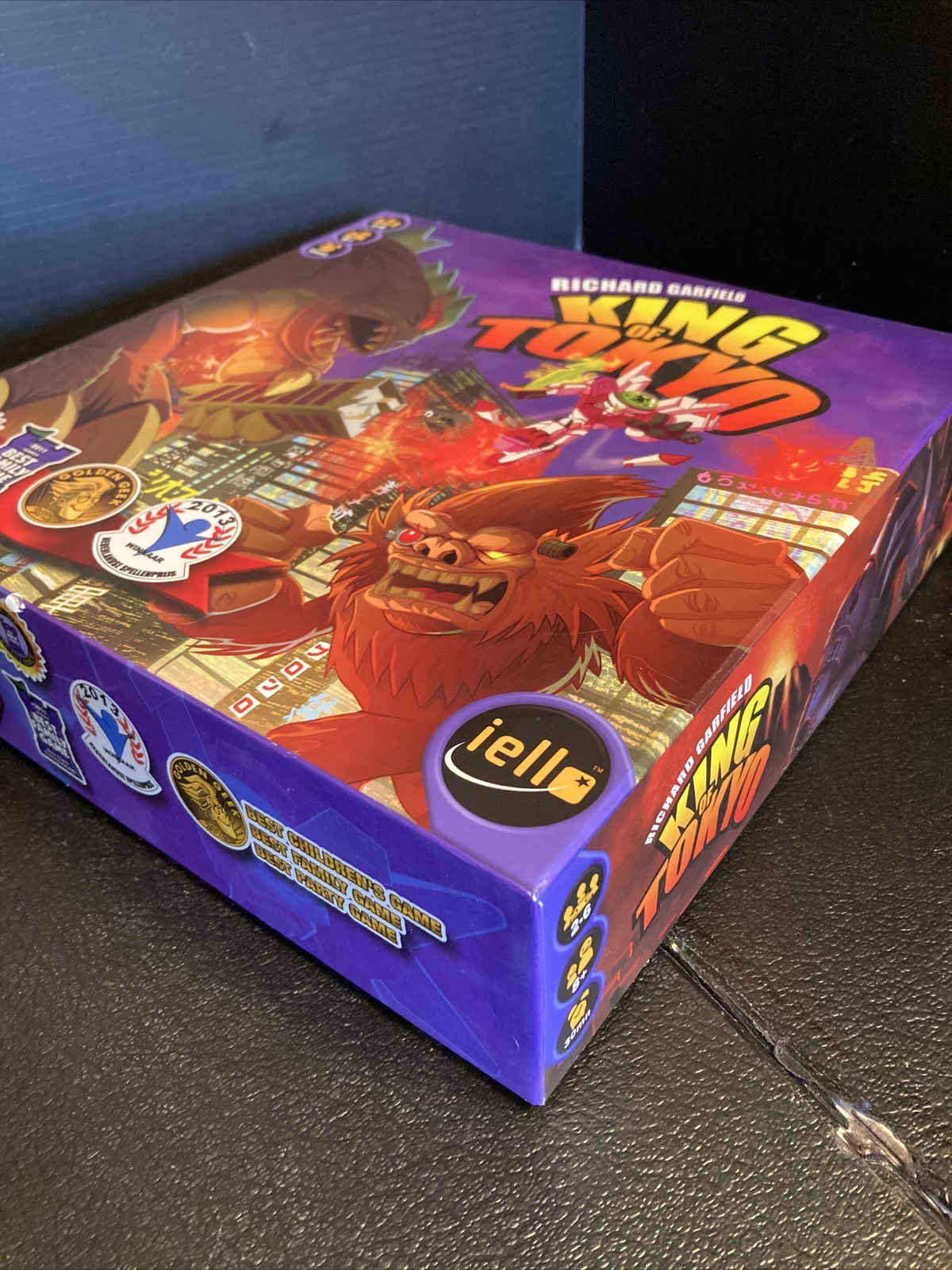 B39) King of Tokyo Board Game Richard Garfield Complete Whatz Iello Original