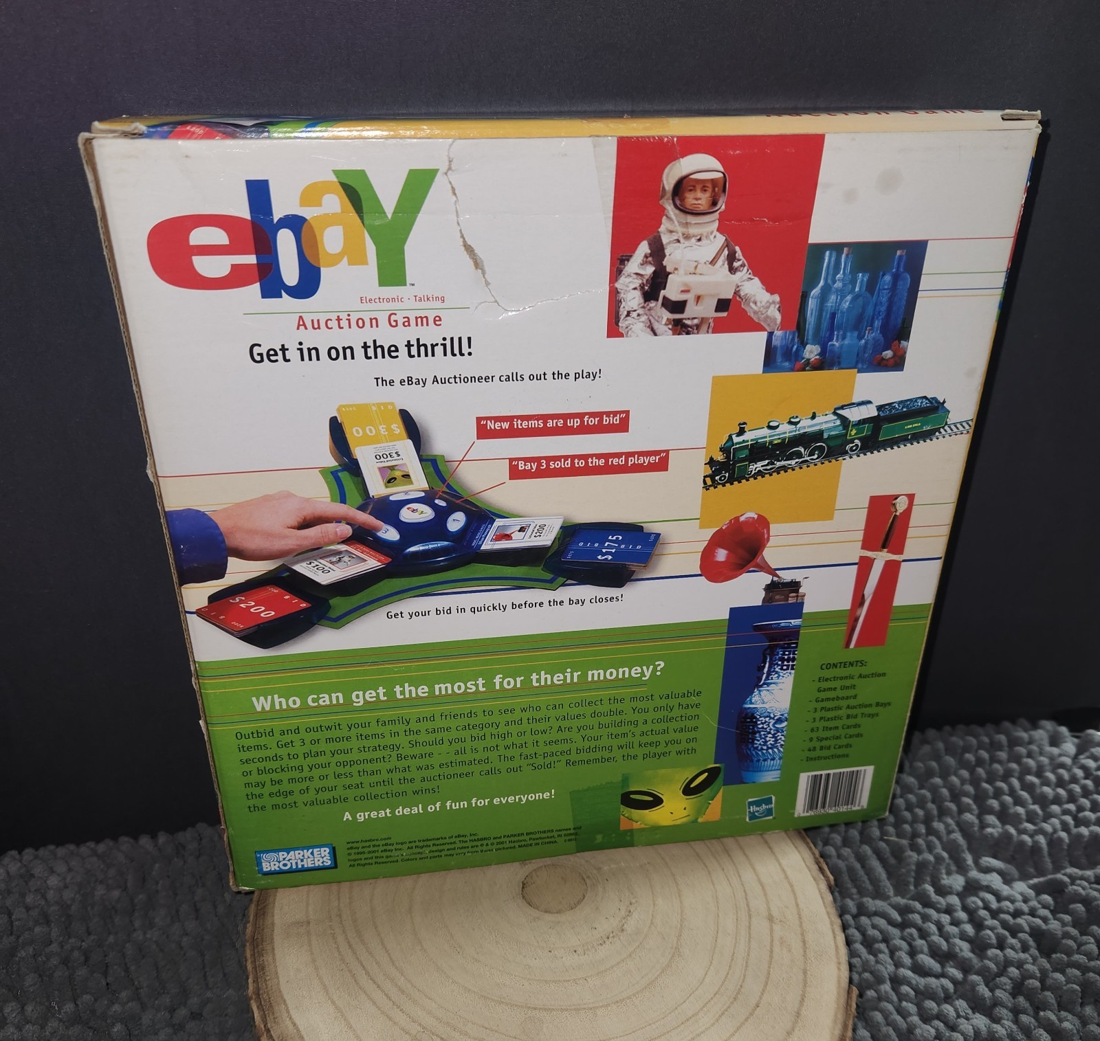 Ebay Electronic Auction Game (Parker Brothers) New/Sealed~Box Flawed