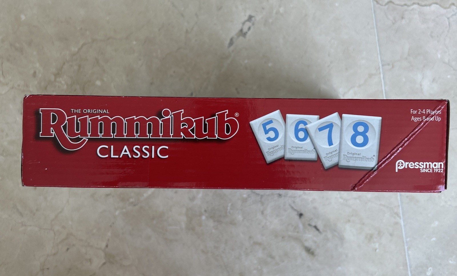 Pressman The Original Rummikub Classic Fast Moving Rummy Tile Game 2020 Edition