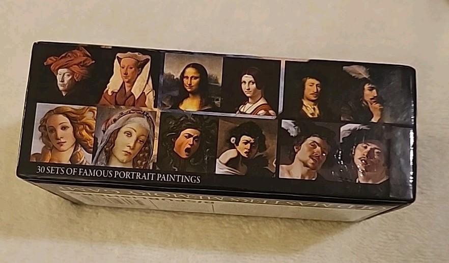 Old Masters Memory Game Matching Card Game BisPublishers Free Shipping USA OBO