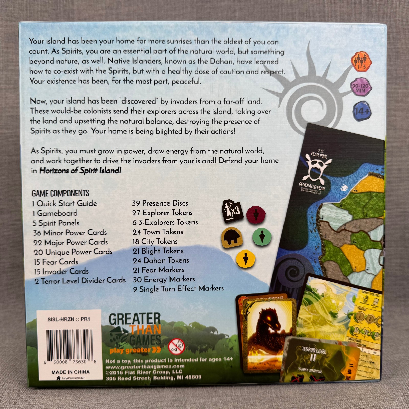 Horizons Of Spirit Island Board Game Greater Than Games Complete Strategy