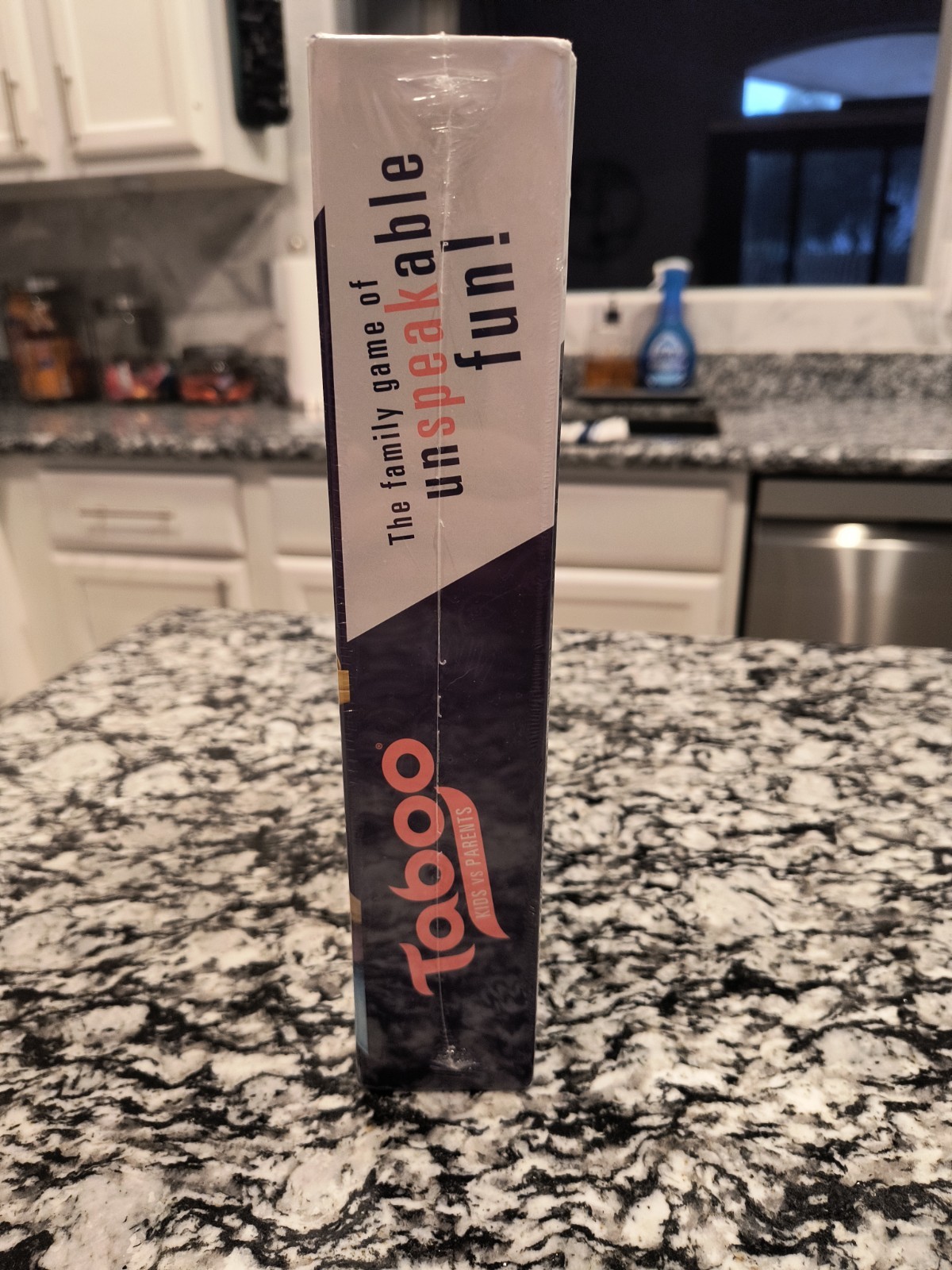 NEW & SEALED! Gaming Taboo Kids vs. Parents Family Fun Board Game Ages 8 and Up