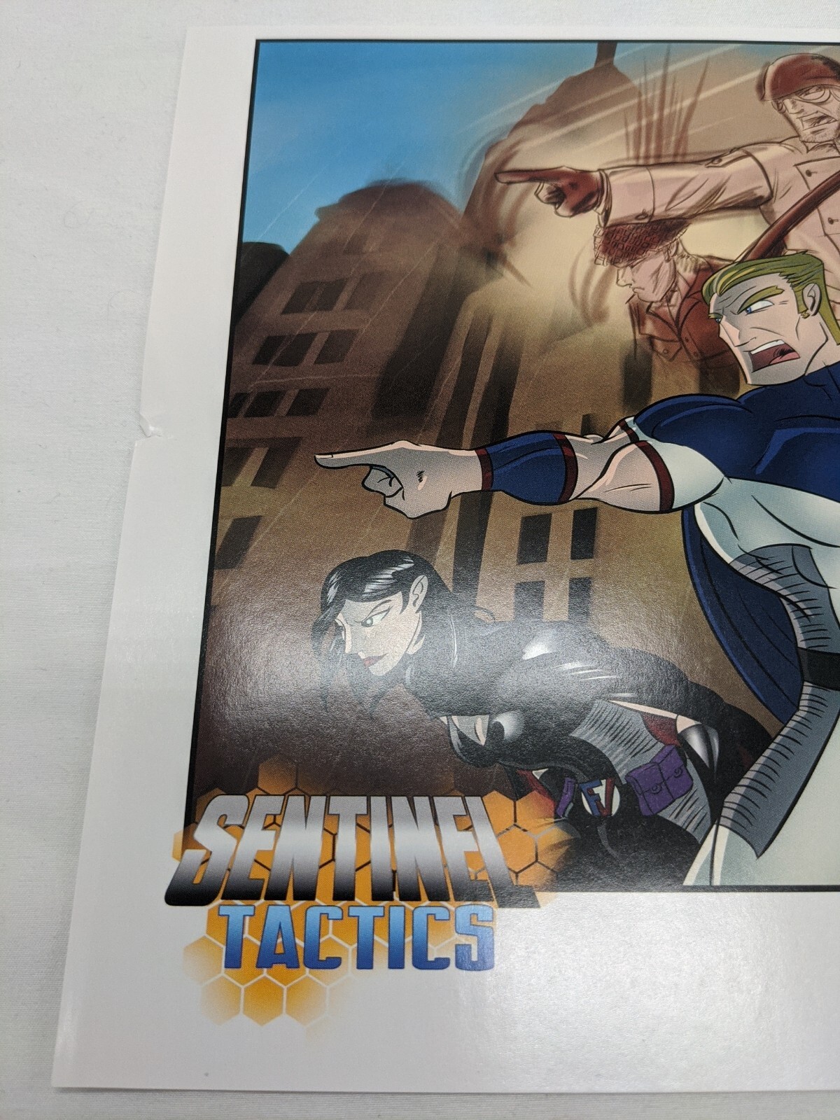 Sentinel Tactics Galvanize 11″ X 8 1/2″ Art Print By Adam Rebottaro