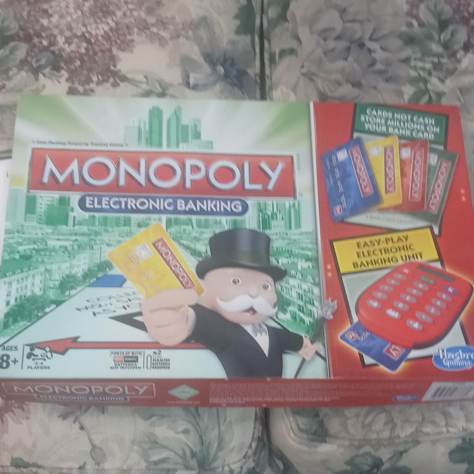 Hasbro Monopoly Electronic Banking Board Game Electronic Unit 8+ 2P 2014 A7444