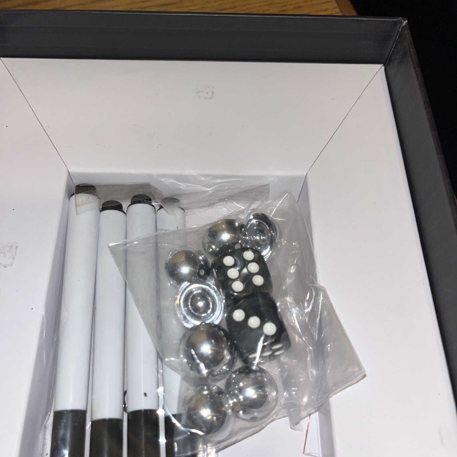 WizKids Super-Skill Pinball 4-Cade Roll & Write Pinball Dice Game New Open Box