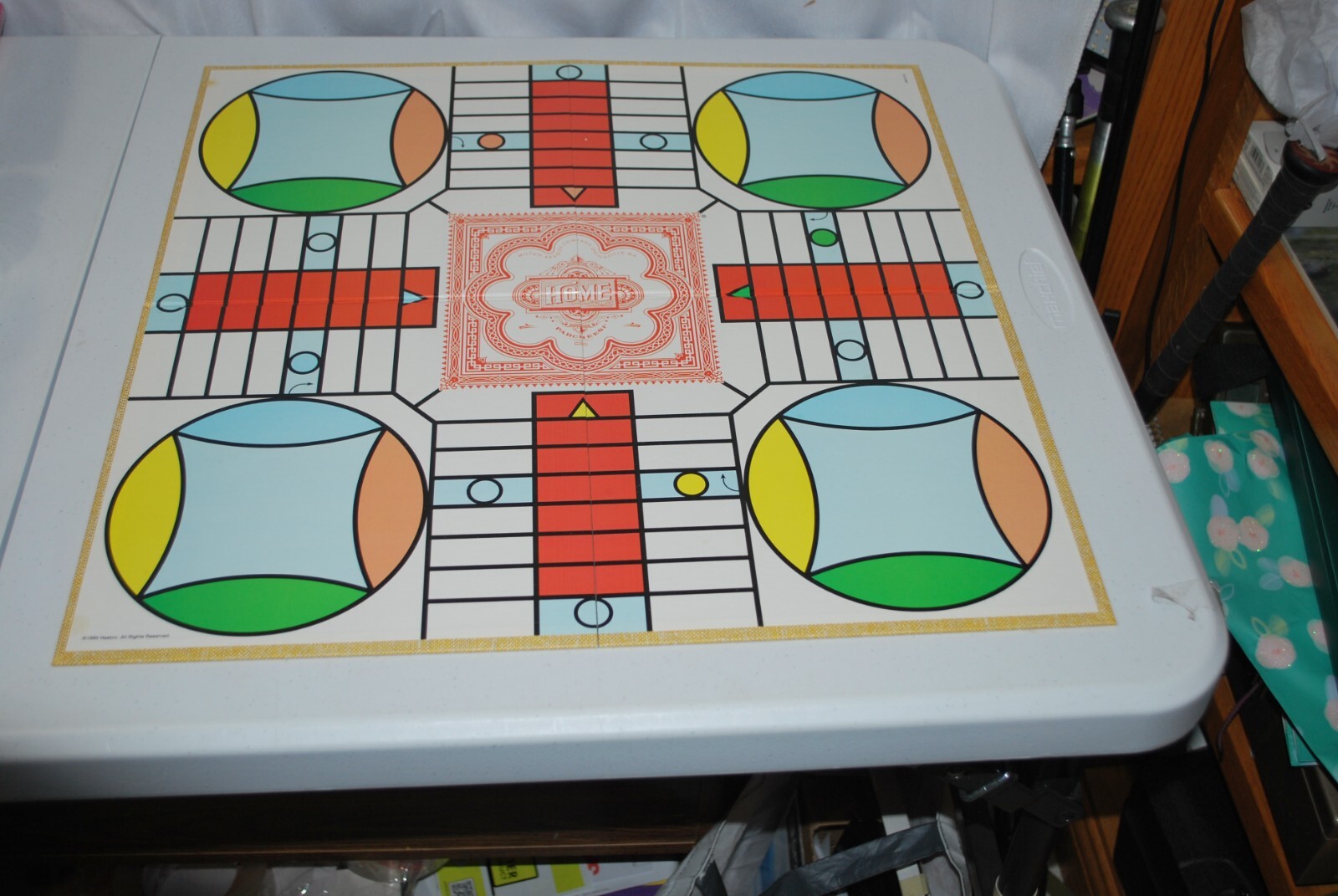 Deluxe Edition PARCHEESI Vintage 1999 #04017 A Royal Game of India Complete