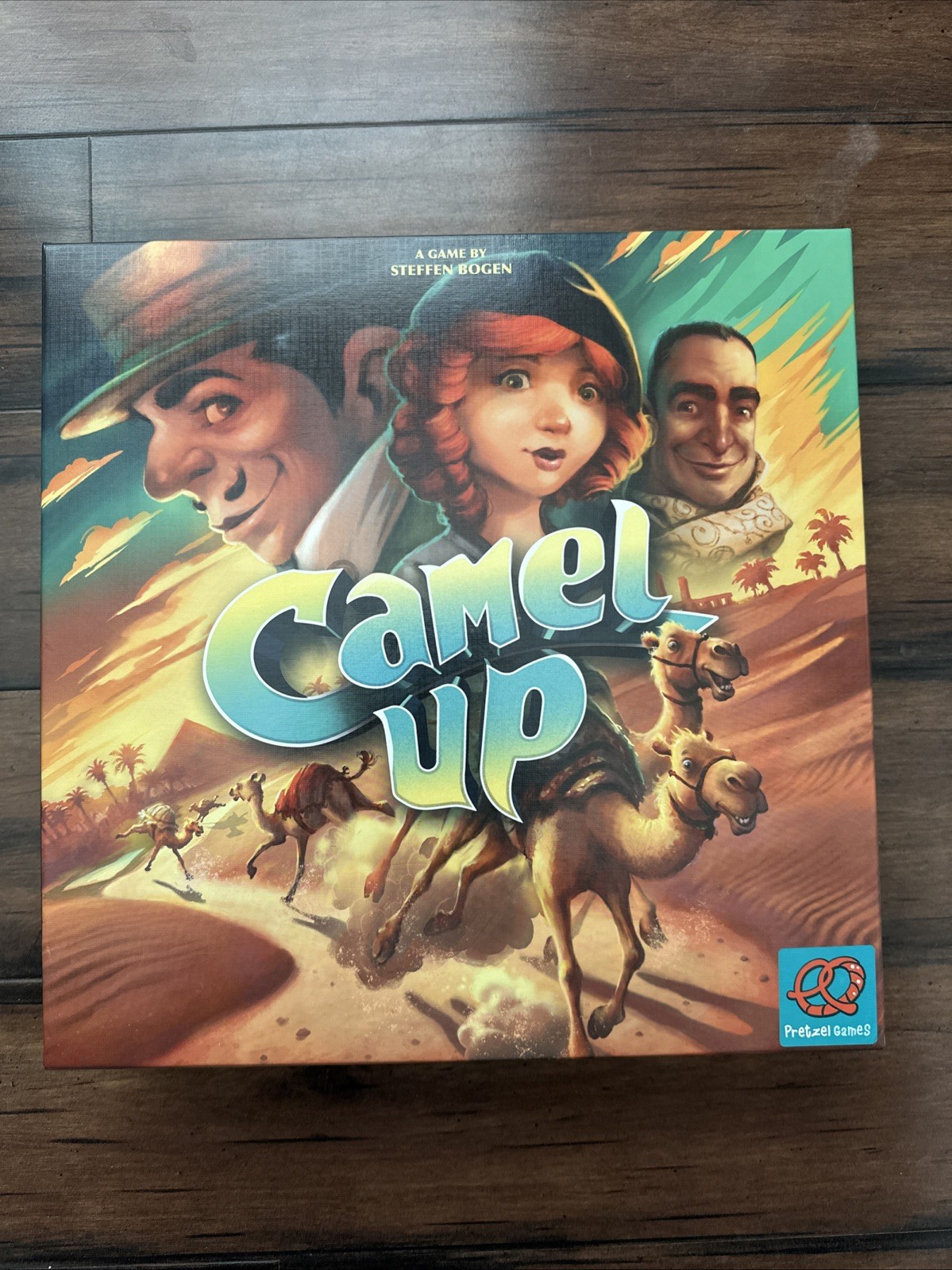 Camel Up Second Edition Sleeved and with Camel Meeple Sticker