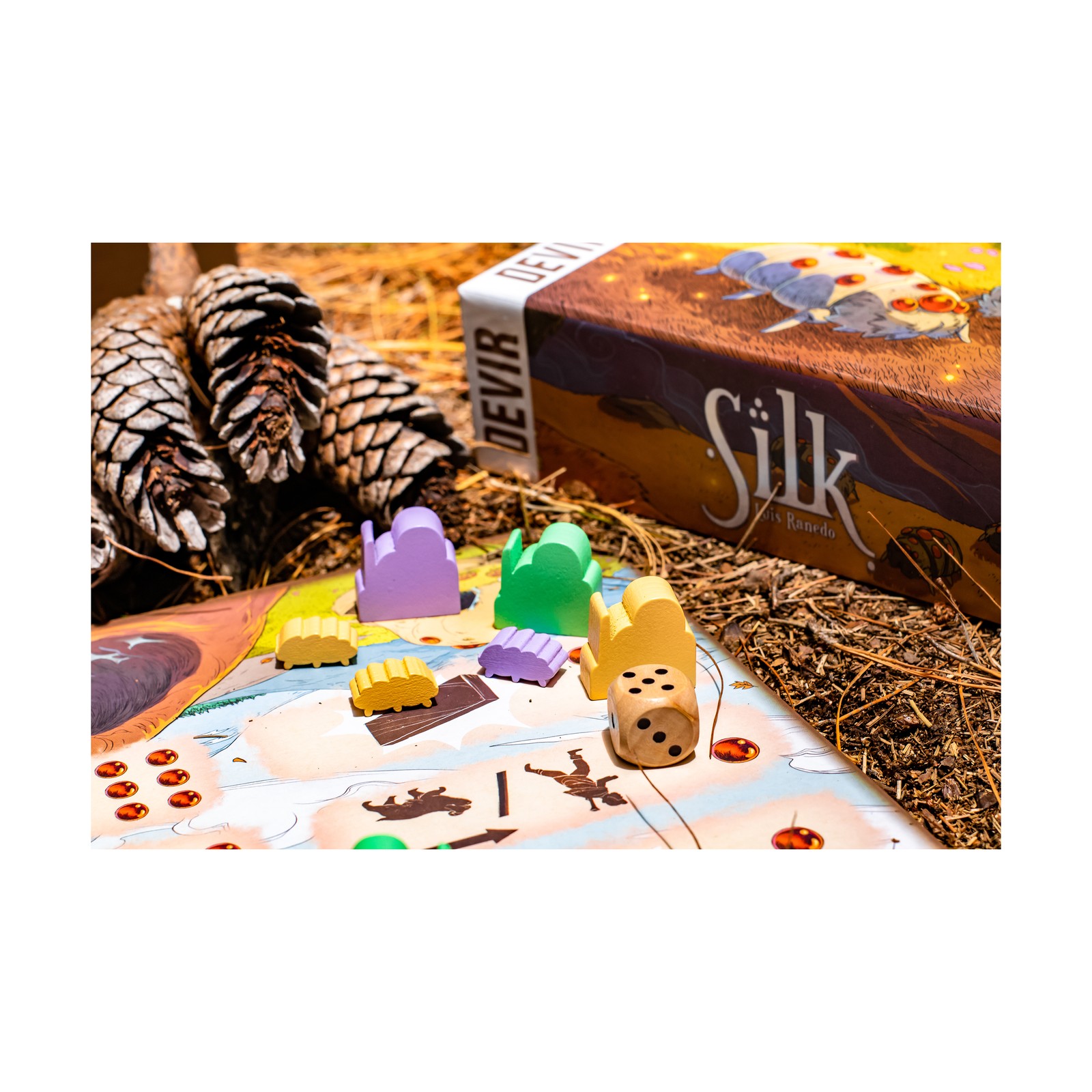 New – Devir Silk – Ages 10+ | 2-4 players
