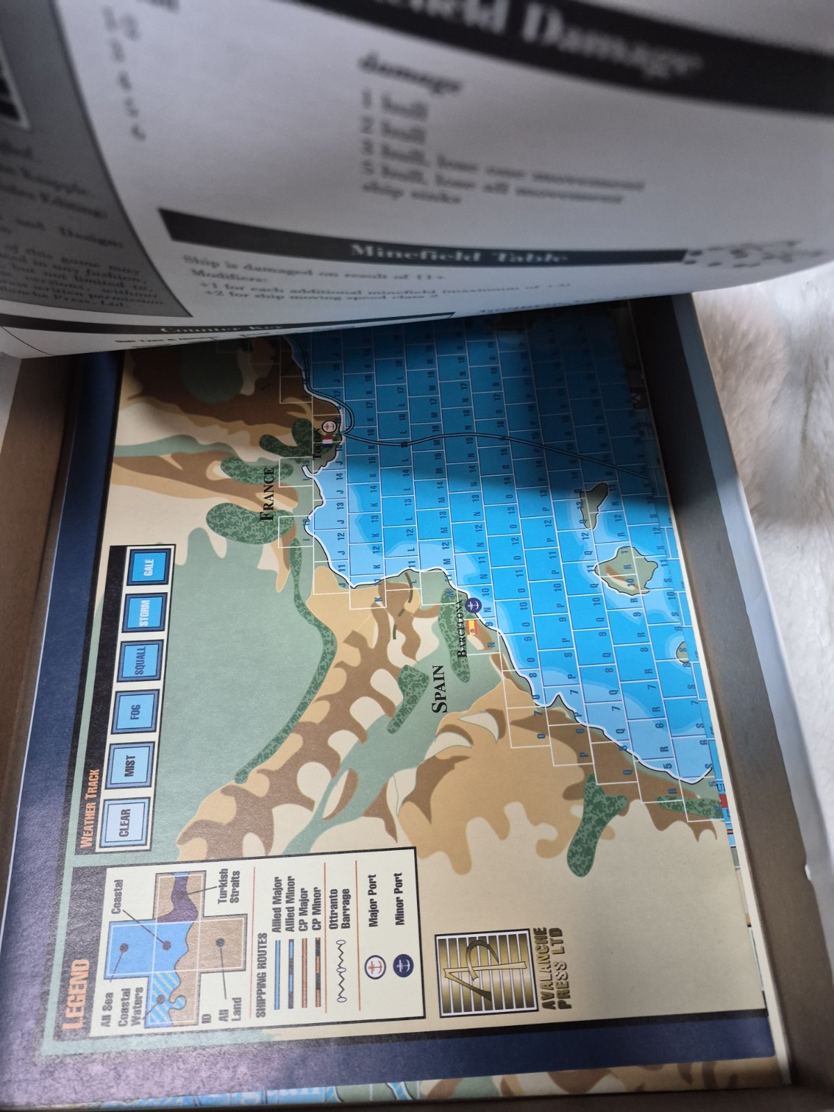 Great War at Sea #1 – The Mediterranean (2nd Edition, 1st Printing) Unpunched