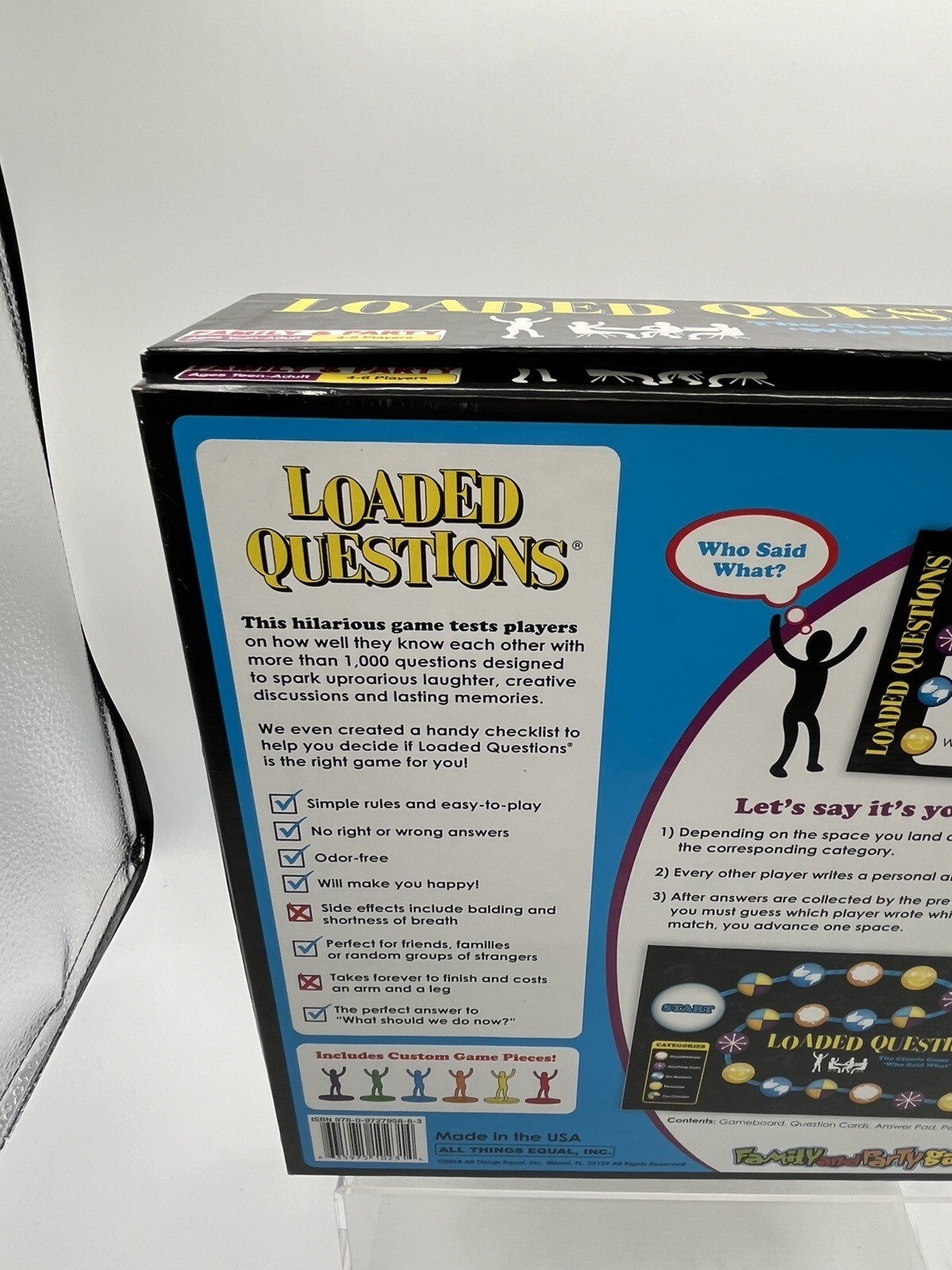 Loaded Questions Family &Party Game 2014 Teen-Adult Classic Game “Who Said What”