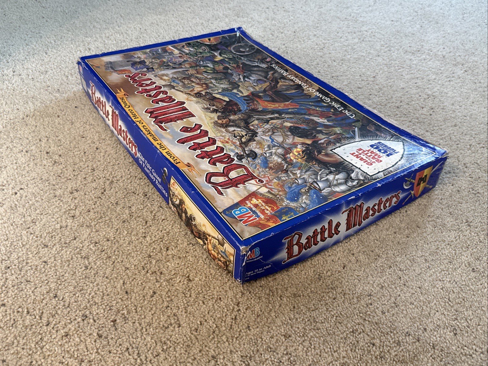 Milton Bradley Battle Masters The Epic Game of Fantasy Battles 1992 Vintage