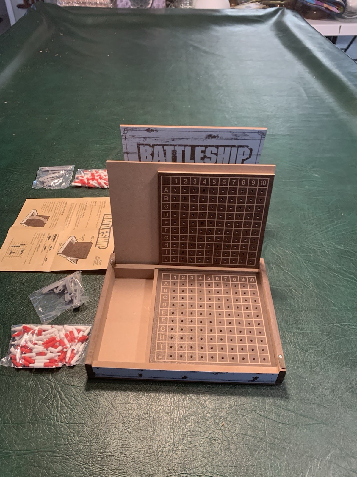 NEW Battleship Rustic Series Edition Rare Board Game Classic Hasbro
