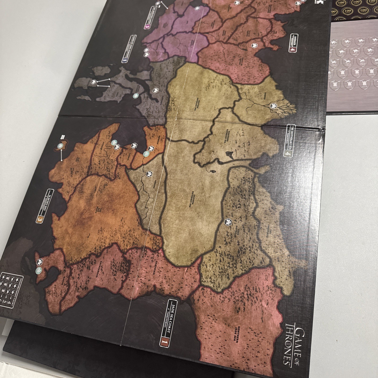 RISK: Game of Thrones Strategy Board Game 100% Complete 2015 Great Condition