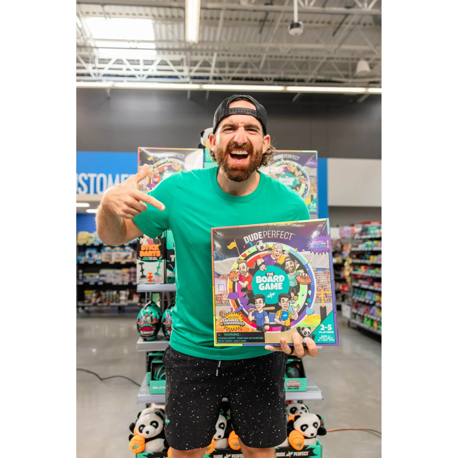 Dude Perfect Board Game Skills & Action Game All Ages 4 +. New and Sealed