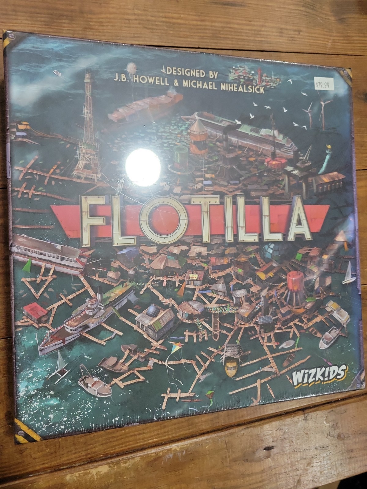 Flotilla Board Game – new in shrink – Wizkids games