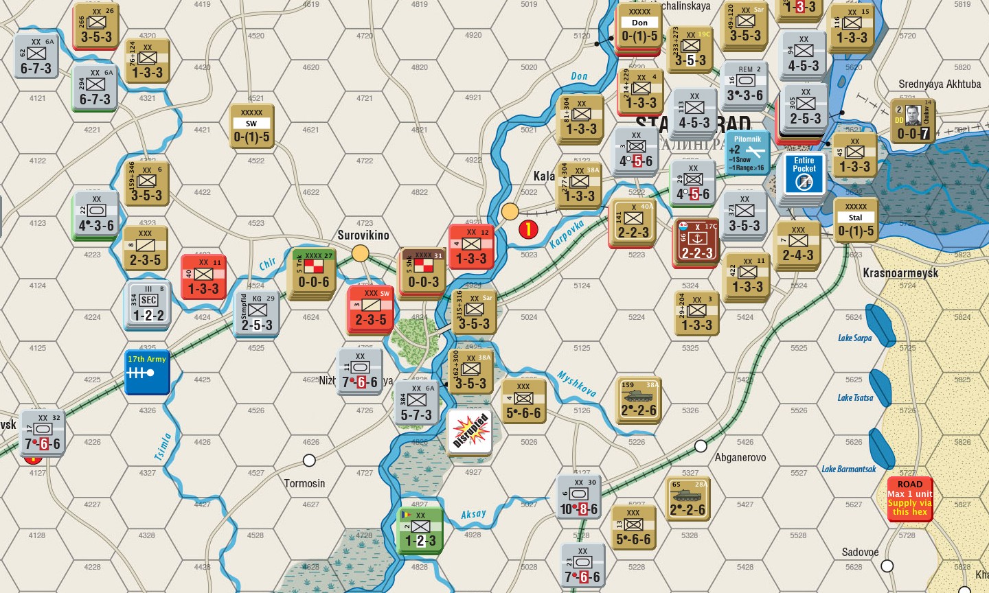 Stalingrad ’42 Expansion by GMT Games – SEALED