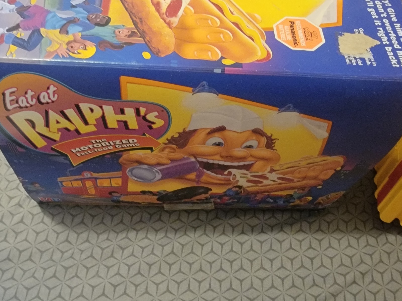 Eat at Ralph’s The Motorized Fast-food Game 1992 USED-WORKS Not COMPLETE