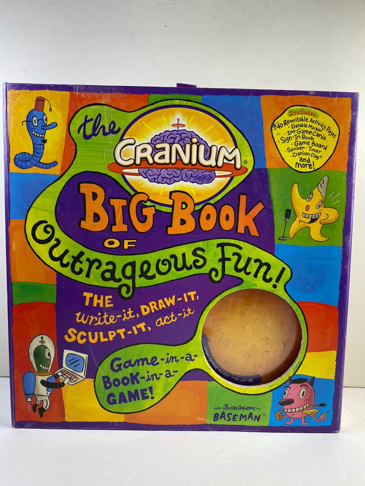 The Cranium Big Book of Outrageous Fun Write It Draw It Sculpt It Game Book