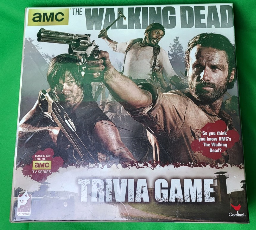 AMC The Walking Dead Trivia Game NEW Sealed Box 2014 Cardinal Games 2-4 Players