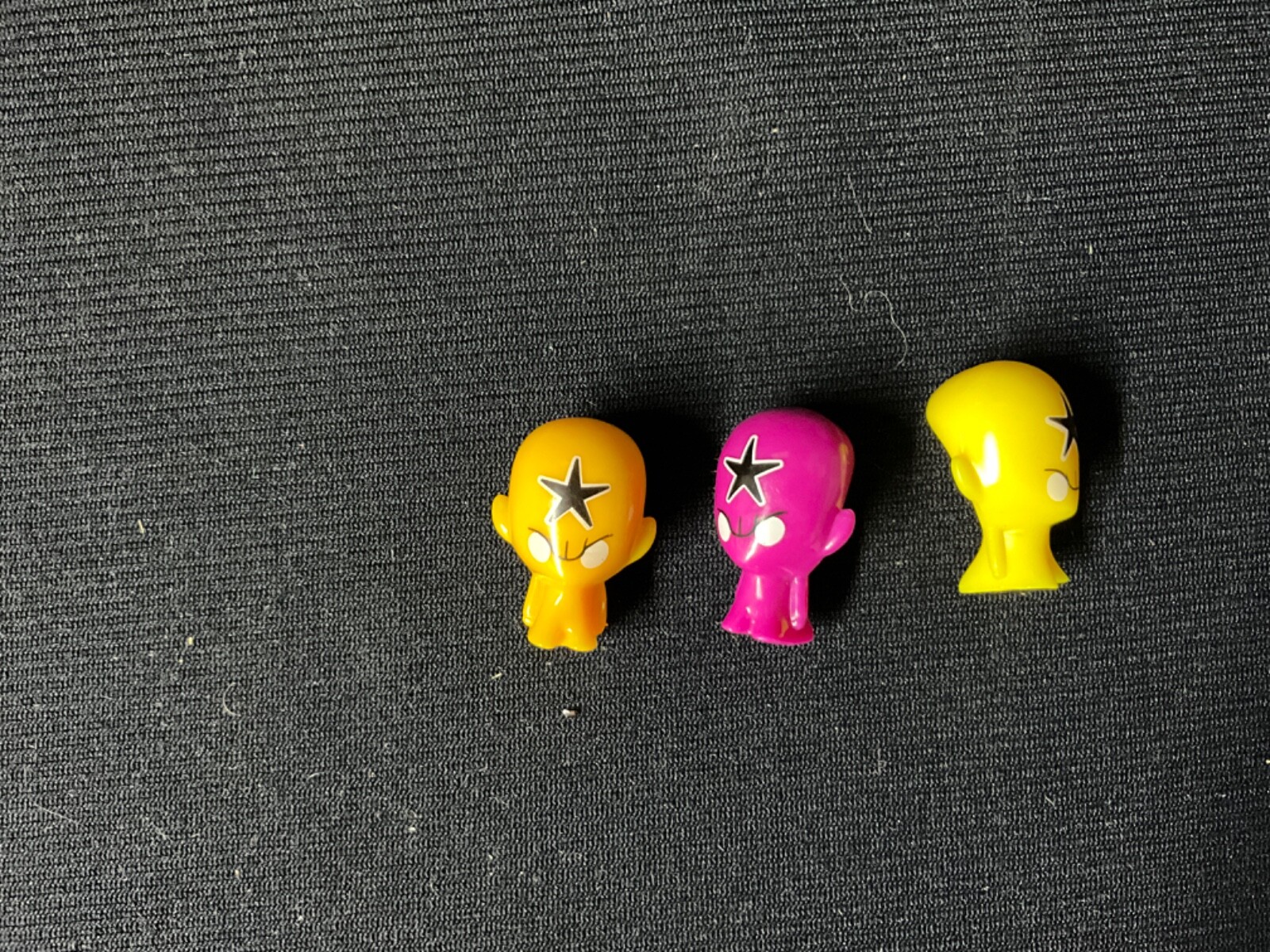 Rare GoGos Crazy Bones Series 1, Ichiro Lot of 3, Yellow, Orange, & Pink