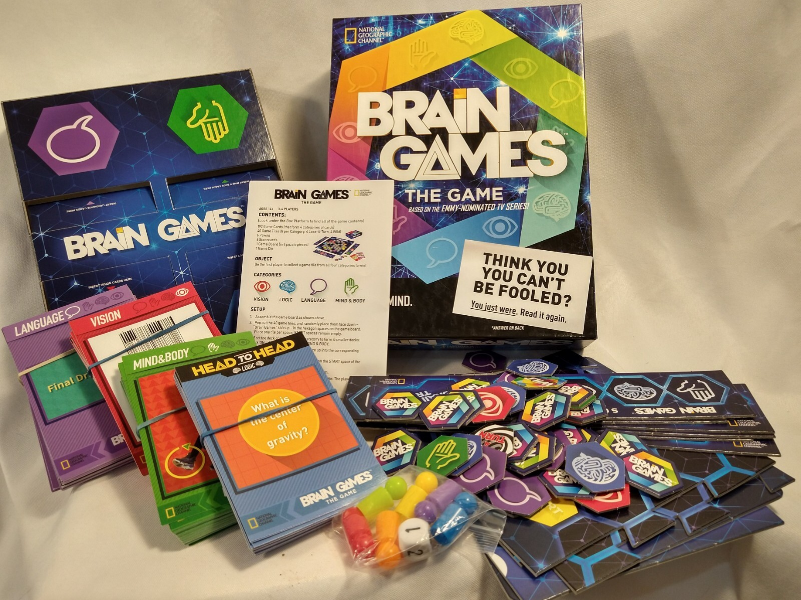Brain Games The Game Based on the Emmy Nominated National Geographic Channel
