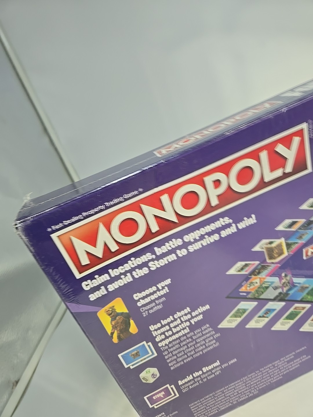 Monopoly Fast Trading Property Game Fortnite Edition Board Games New Sealed