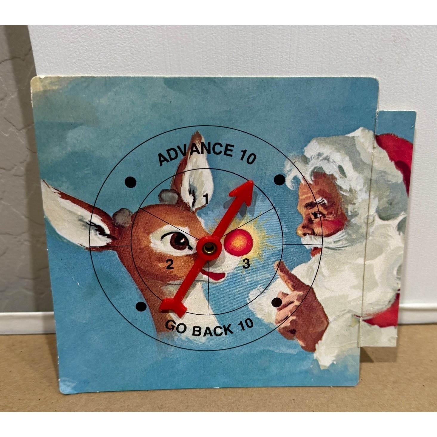 Vintage 1977 Rudolph the Red-Nosed Reindeer Cadaco Board Game Complete
