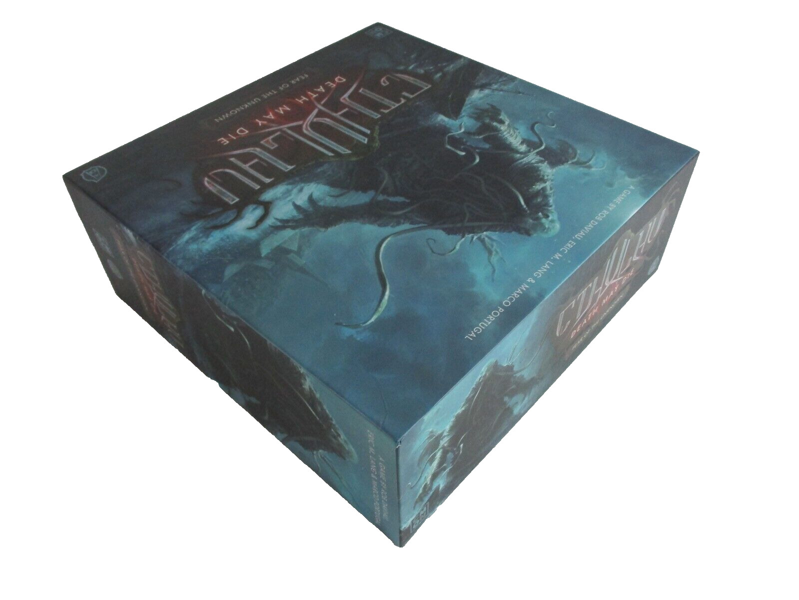 CTHULHU DEATH MAY DIE: Fear Of The Unknown REPLACEMENT BOX & TRAYS C-Mon NEW!!