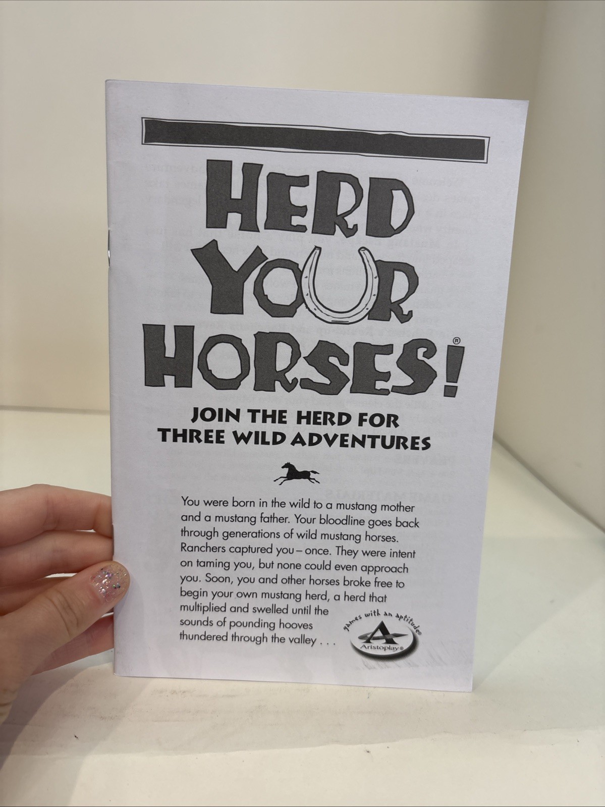 Talicor Herd Your Horses Board Game Family Ages 8 & Up 2 to 4 Players